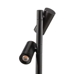 LED Duo Spot 2x3 W warmwit 170 mm zwart