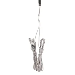 LED Duo Spot 2x3 W warmwit 170 mm zwart