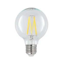 LED E27 8W G80 2700K filament dimbaar helder per 3