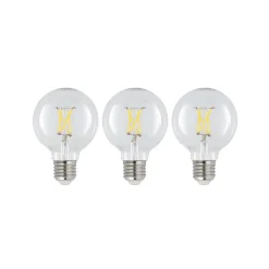 LED E27 4W G80 2700K filament dimbaar helder per 3