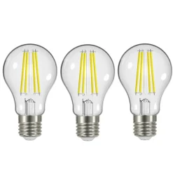 LED filament E27 5W 1060 lm helder 3 per set
