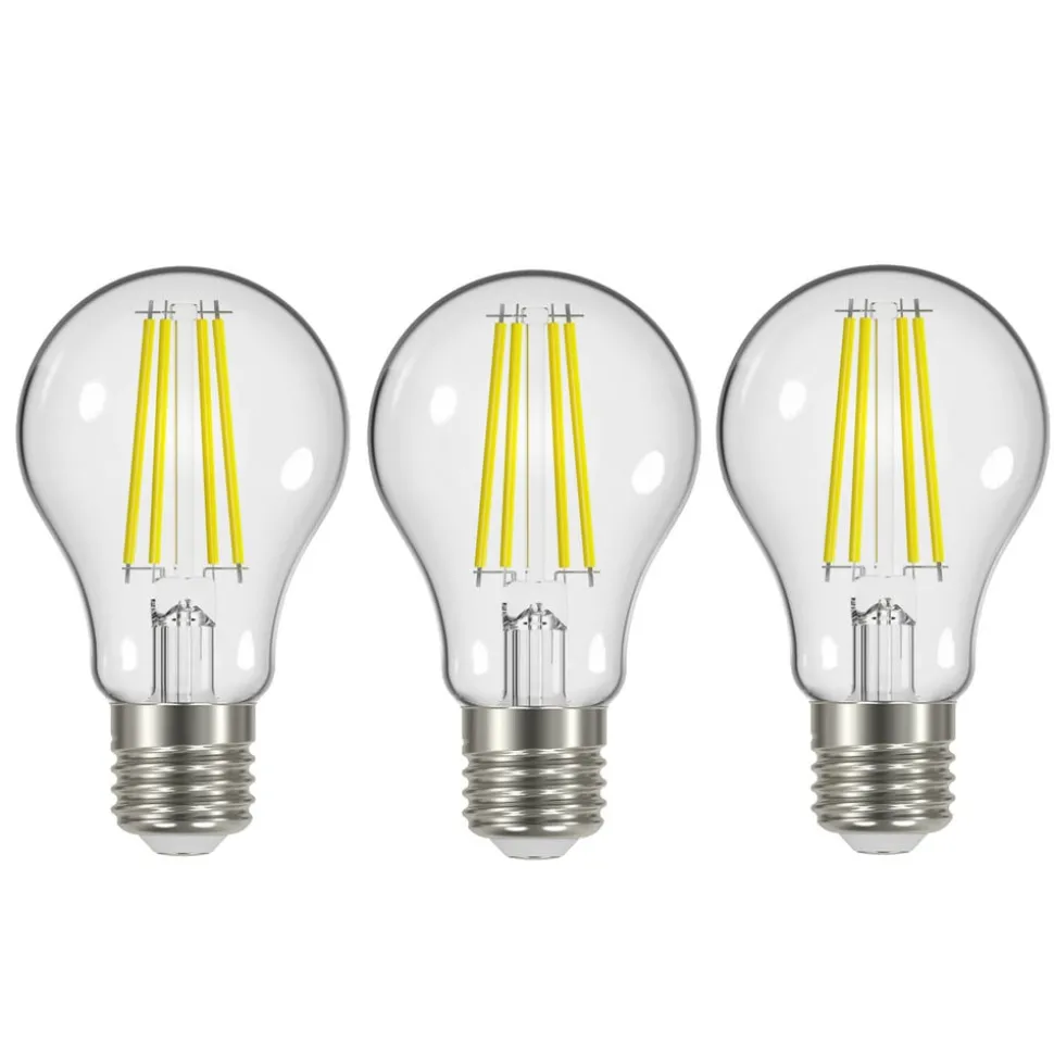 LED filament E27 3,8W 806 lm helder 3 per set