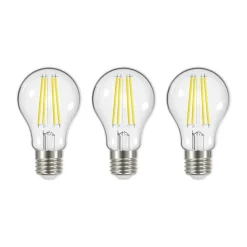 LED filament E27 5W 1060 lumen helder 3 per set
