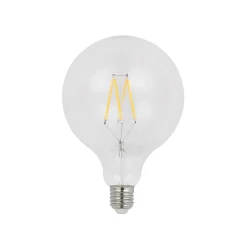 LED filament E27 8W 2.700K G125 bol helder per 3