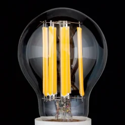 LED filament lamp E27 A60 helder 15W 827 2000lm dimbaar