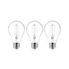 LED filament lamp E27 set van 3 7W 806 lm helder 2.700K