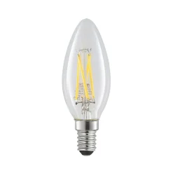 LED filament lamp E14 4W 827 kaars dimbaar 5/set