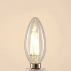 LED filament lamp E14 4W 827 kaars dimbaar 2/set