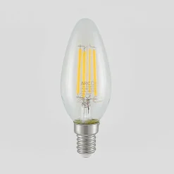 LED filament lamp E14 4W 827 3-Step-dimmer 2/set