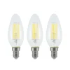 LED filament lamp E14 4W 827 3-Step-dimmer 3/set