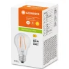 LED filament lamp E27 6,5W 827, transparant