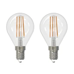 LED filament lamp E14 4W druppel dimbaar per 2