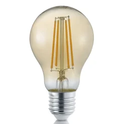 LED filament lamp E27 8W goud Switch dimmer 2.700K