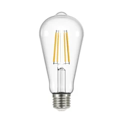 LED filament lamp helder E27 3.8W 2700K 806lm set van 3