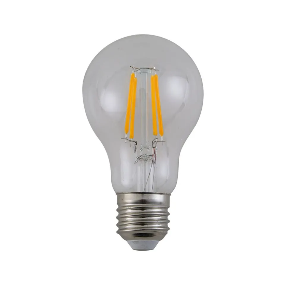 LED filament lamp, helder, E27, 7,2 W, 4000K, 1521 lm