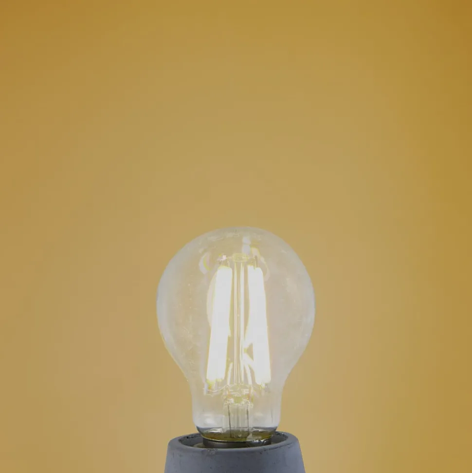 LED filament lamp, helder, E27, 7,2 W, 4000K, 1521 lm