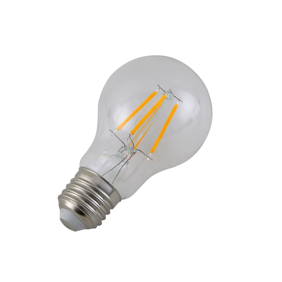 LED filament lamp, helder, E27, 7,2 W, 4000K, 1521 lm