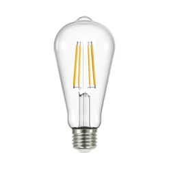 LED filament lamp helder E27 3.8W 3000K 806lm set van 3