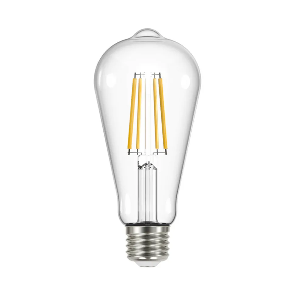 LED filament lamp helder E27 3.8W 3000K 806lm set van 3