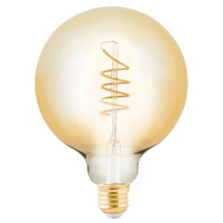 LED glazen lamp E27 4W amber Ø 12,5 cm