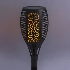 LED grondspies lamp 33077 Zaklamp, zwart, kunststof