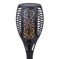 LED grondspies lamp 33077 Zaklamp, zwart, kunststof