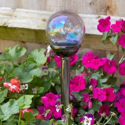 LED grondspies lamp Firefly Opal, set van 4, IP44