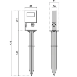 LED grondspies lamp Focus+Zero set S/EW 4.000K