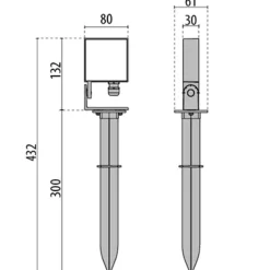 LED grondspies lamp Focus+Zero set S/EW 4.000K