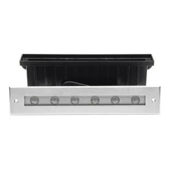 LED grondspot inbouwlamp Jeremia, 32,8cm, warmwit