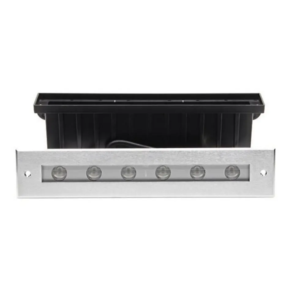 LED grondspot inbouwlamp Jeremia, 32,8cm, warmwit