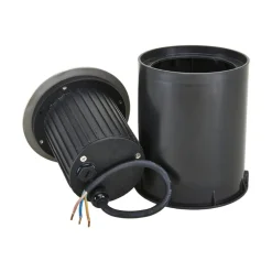 LED grondspot inbouwlamp Jos, rond, draaibaar, IP67