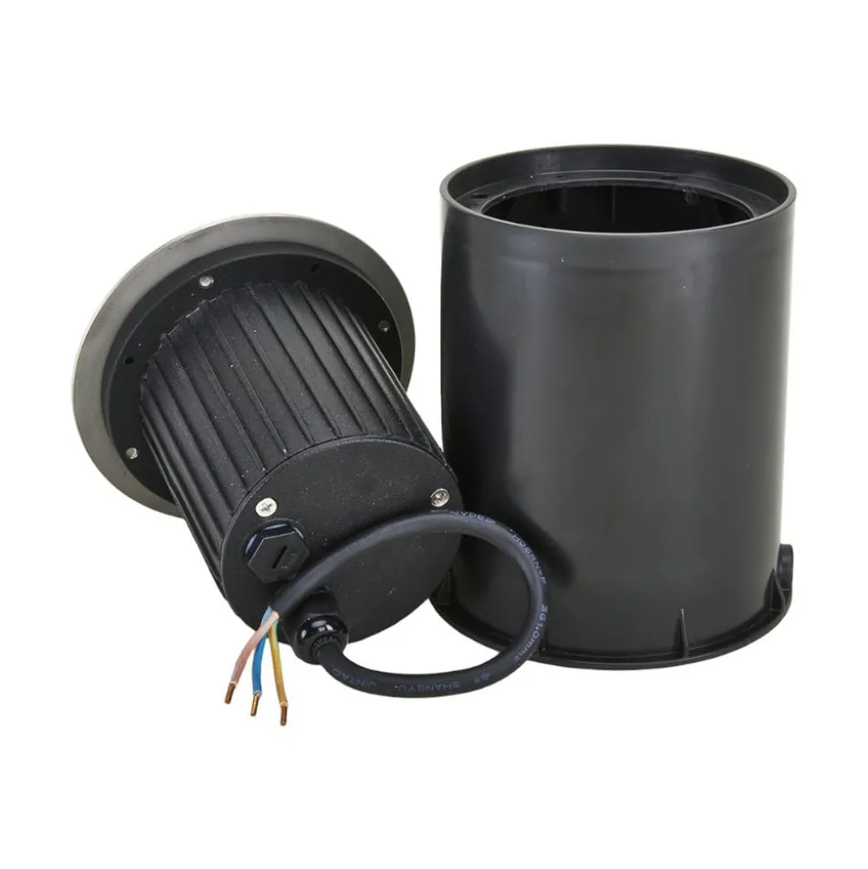 LED grondspot inbouwlamp Jos, rond, draaibaar, IP67