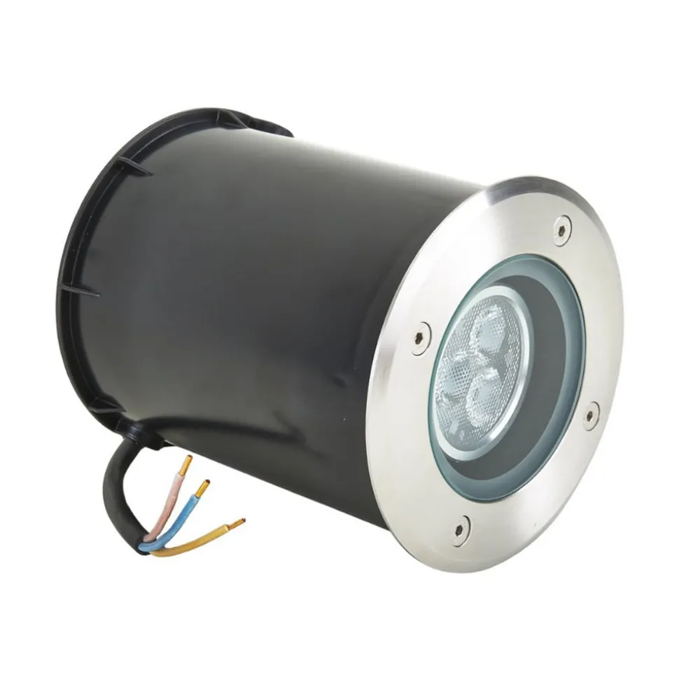LED grondspot inbouwlamp Jos, rond, draaibaar, IP67