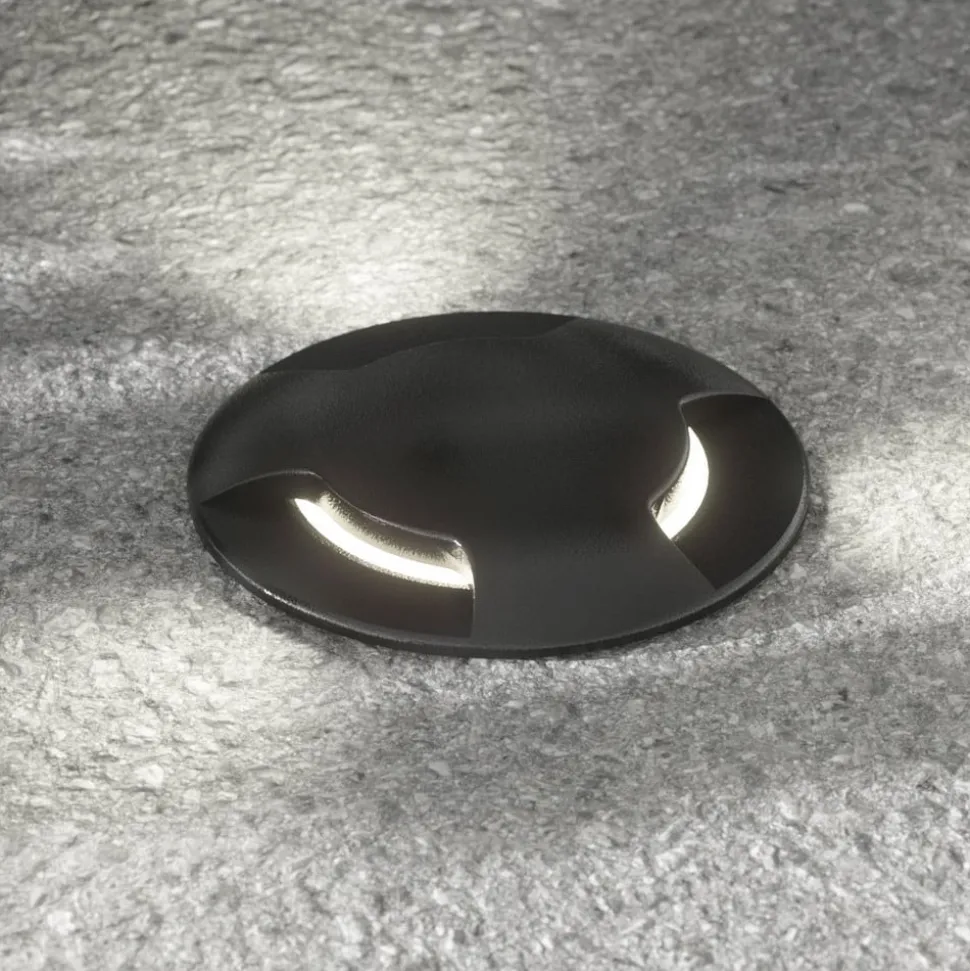 LED grondspot inbouwlamp Ceci 160-3L zwart CCT