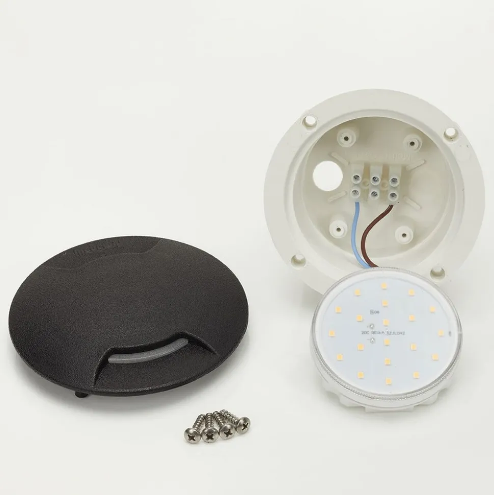 LED grondspot inbouwlamp Ceci 120-2L in zwart CCT