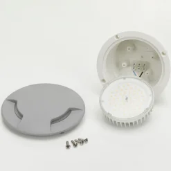 LED grondspot nbouwlamp Ceci 160-3L grijs CCT