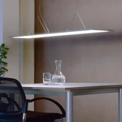 LED hanglamp 3422 hoekig, Dip-Switch, aluminium