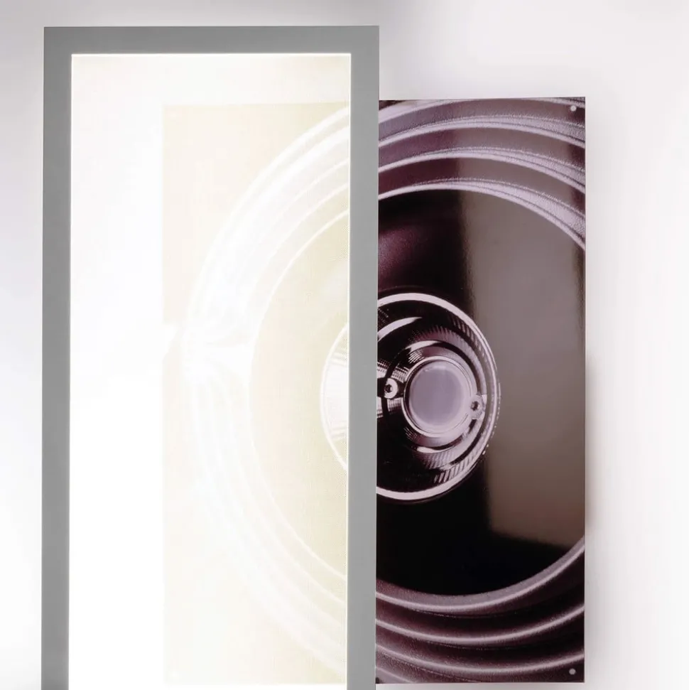 LED hanglamp 3422 hoekig, Dip-Switch, aluminium