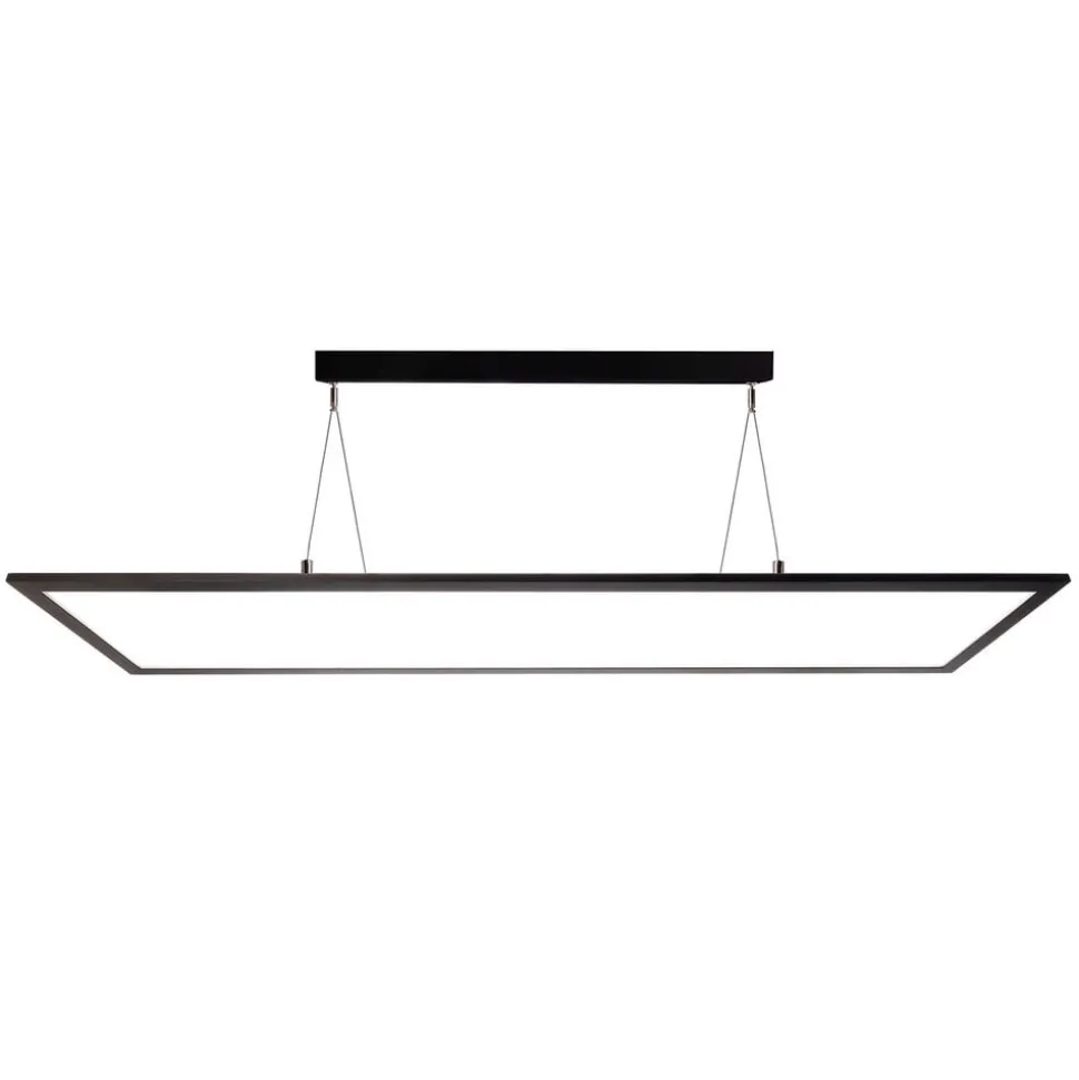 LED hanglamp 3422, hoekig, Dip-Switch, zwart