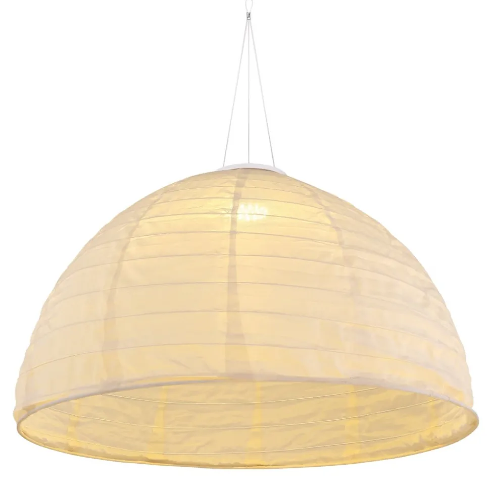 LED hanglamp 33982, wit, linnen, kunststof