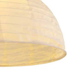 LED hanglamp 33982, wit, linnen, kunststof