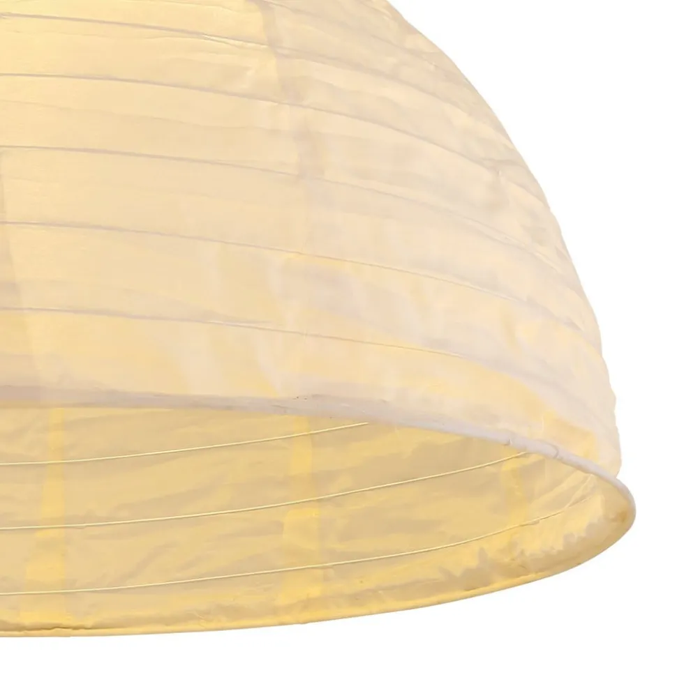 LED hanglamp 33982, wit, linnen, kunststof