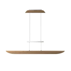 LED hanglamp Colombia XL, asteiken natuur