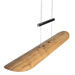LED hanglamp Colombia XL, asteiken natuur