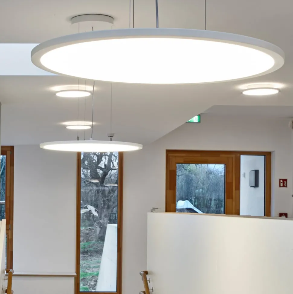 LED hanglamp FL Rond 777 PL OP aan/uit 68W 840