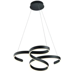 LED hanglamp Francis, antraciet