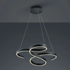 LED hanglamp Francis, antraciet