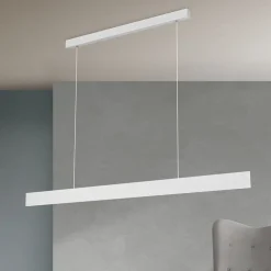 LED hanglamp Gideon, Up- & downlight, wit