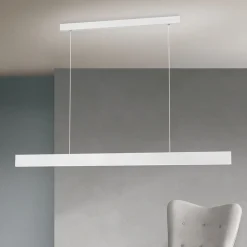 LED hanglamp Gideon, Up- & downlight, wit